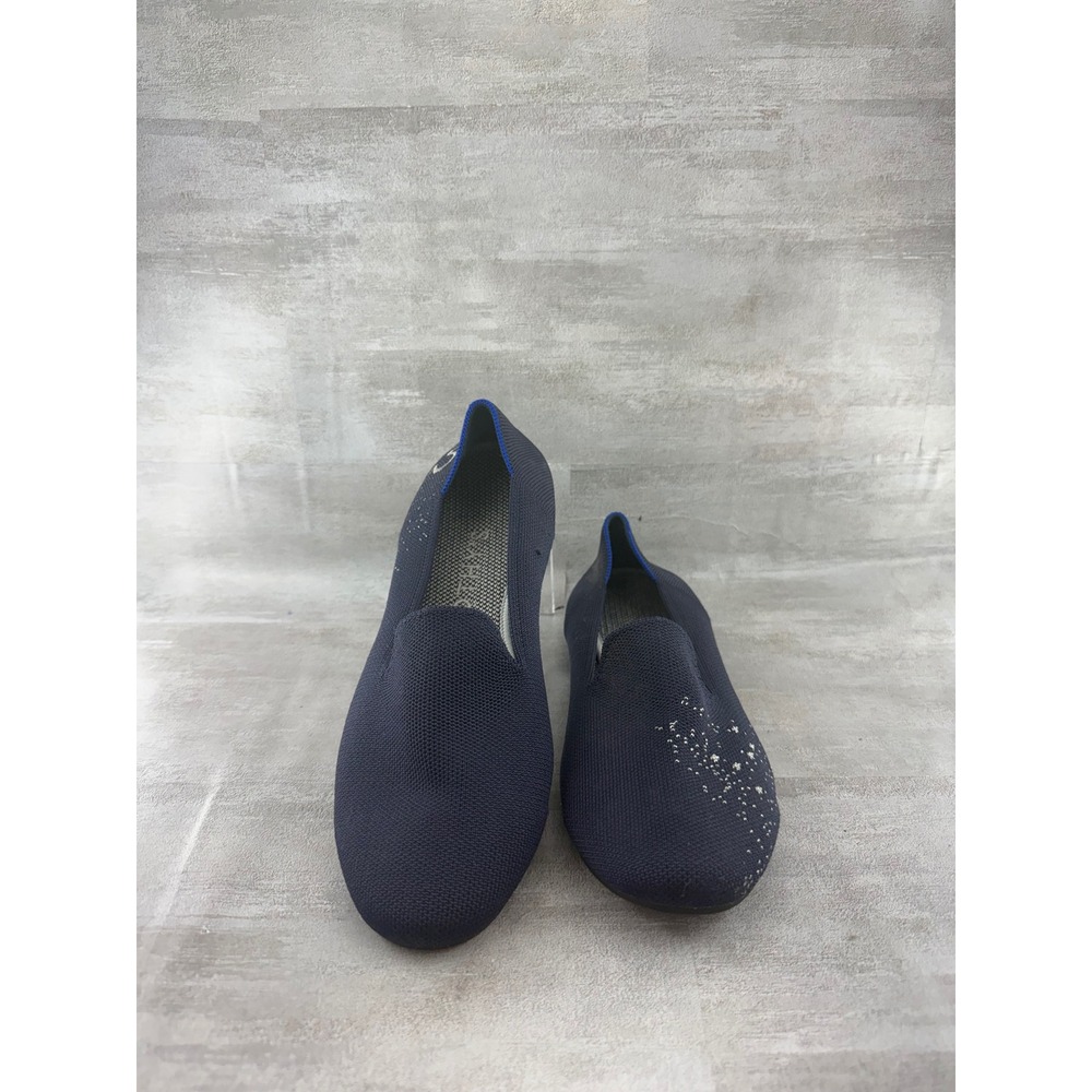 Rothys The Loafer Libra Constellation Navy Blue Zodiac Slip On Shoes Women 8.5